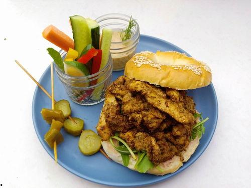 爆料贝果三明治做法视频